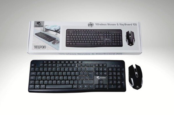 Producto - KIT TECLADO Y MOUSE INALAMBRICO W3700 / 3100