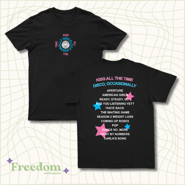 Remera kiss all the time, disco occasionally. tracklist