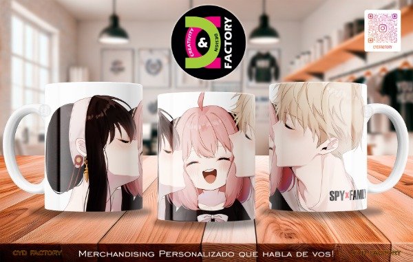 Producto - Taza - Anime - Spy x Family - TZ-RT-BL-11OZ-35-ANM-SXF