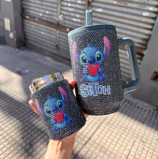 Producto - Vaso Quencher + mate Stitch (varios colores) (WA-2009)
