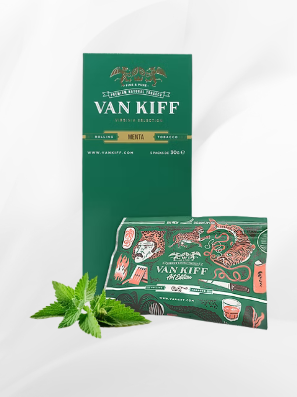 Producto - TABACO VAN KIFF MENTA 30GR
