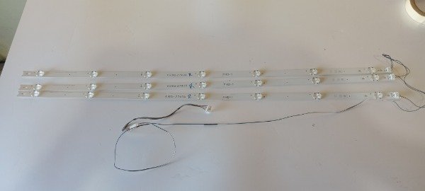 Producto - Kit X3 Tiras Led + Cable Tv LG 43lh5700