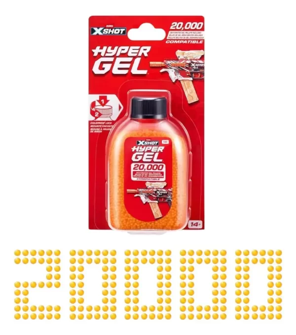 Producto - 20000 Balas De Hidrogel X-shot Recarga Gellet