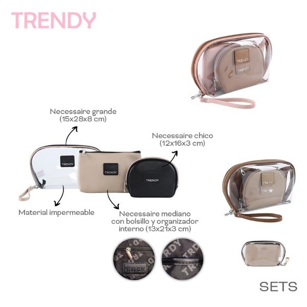 Producto - PORTACOSMETICOS TRENDY 29340