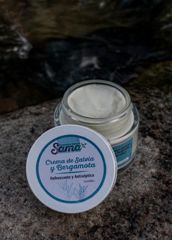 Producto - Crema de Salvia y Bergamota
