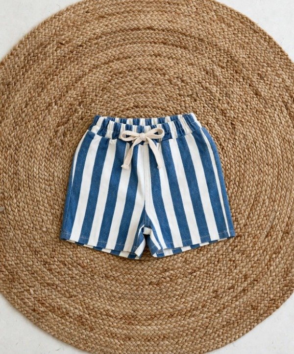 Producto - Conjunto para Bebés Dolce Vita Remera y Short Rayado Talle 3 a 24 meses - 1