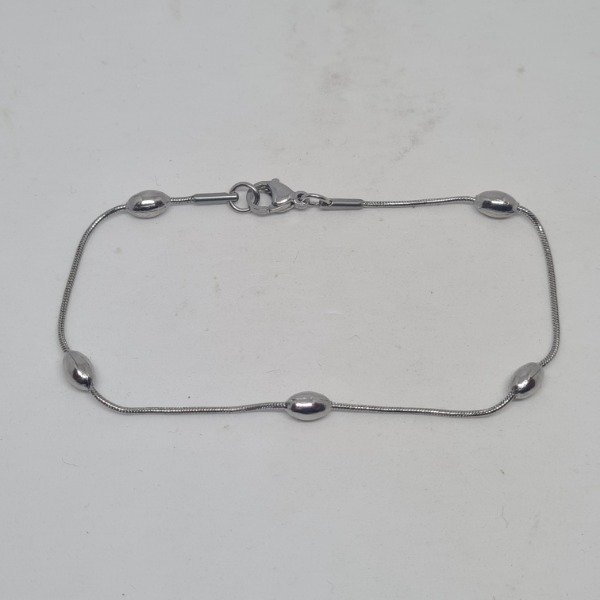 Producto - Pulsera clapton con aceitunas 19cm