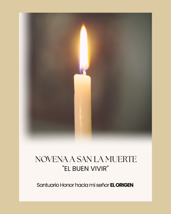 Producto - Novena El buen vivir a San La Muerte