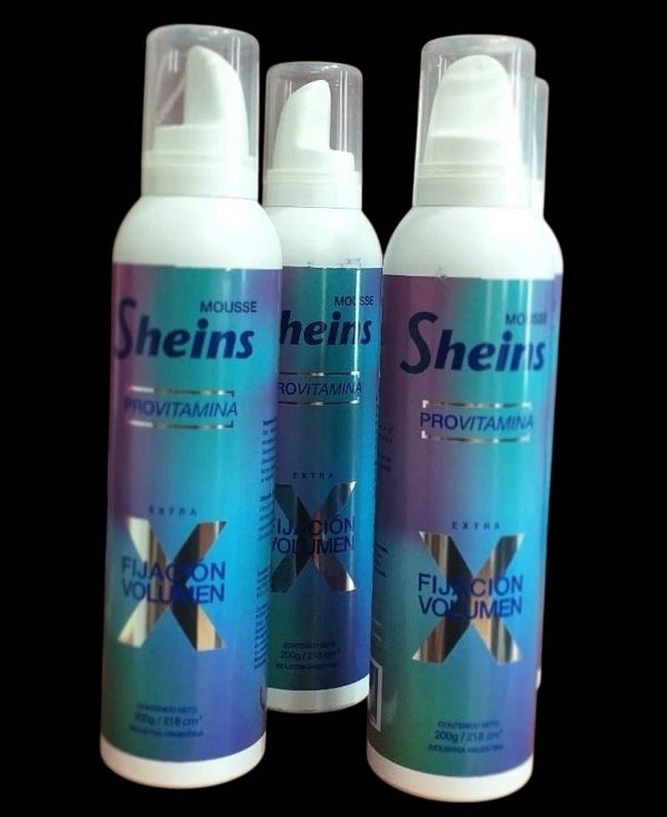 Producto - Mousse Sheins fijación volumen envase x 200gr