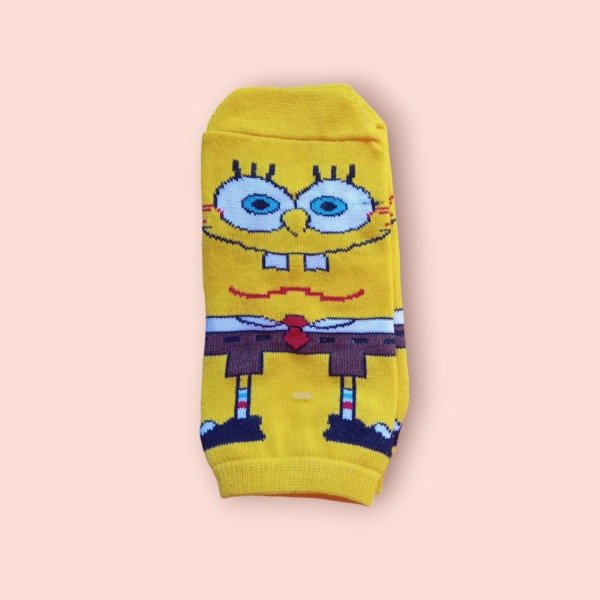 Producto - MEDIA SOQUETE DE BOB ESPONJA