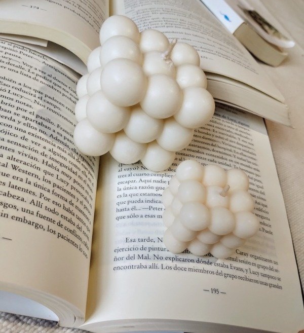 Producto - Combo Vela Bubble Grande y Vela Bubble Chica