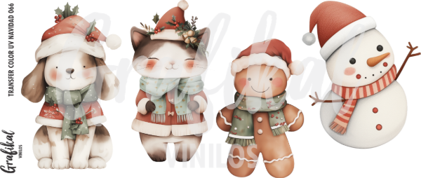 Producto - Transfer Color UV Navidad 066