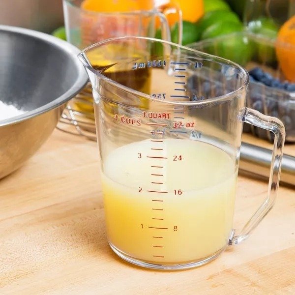 Producto - Jarra Medidora 1 Litro Policarbonato Cambro 100mccw
