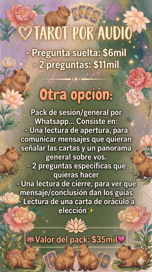 Producto - LECTURAS DE TAROT