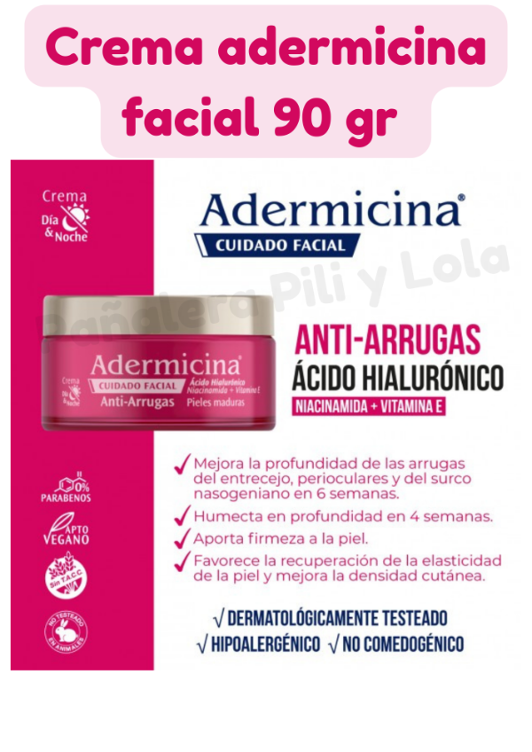 Producto - Crema Adermicina facial antiarrugas