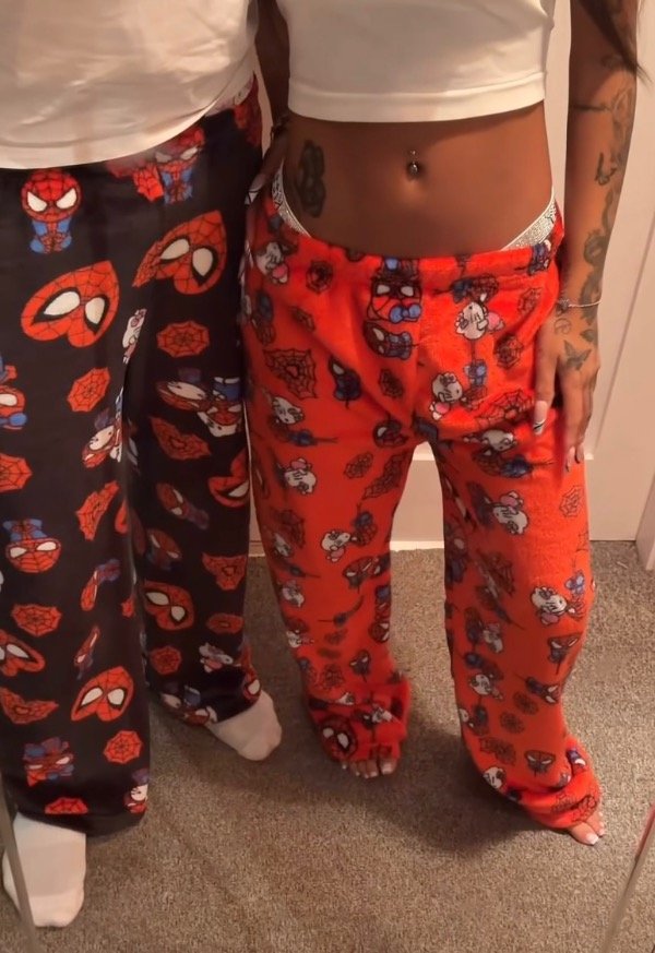 Producto - Pantalón Pijama Spiderman y Kitty - 0