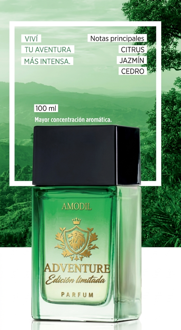 Producto - Perfume "Adventure" (Inspirado en Fahrenheit de Christian Dior) 100 ml Amodil