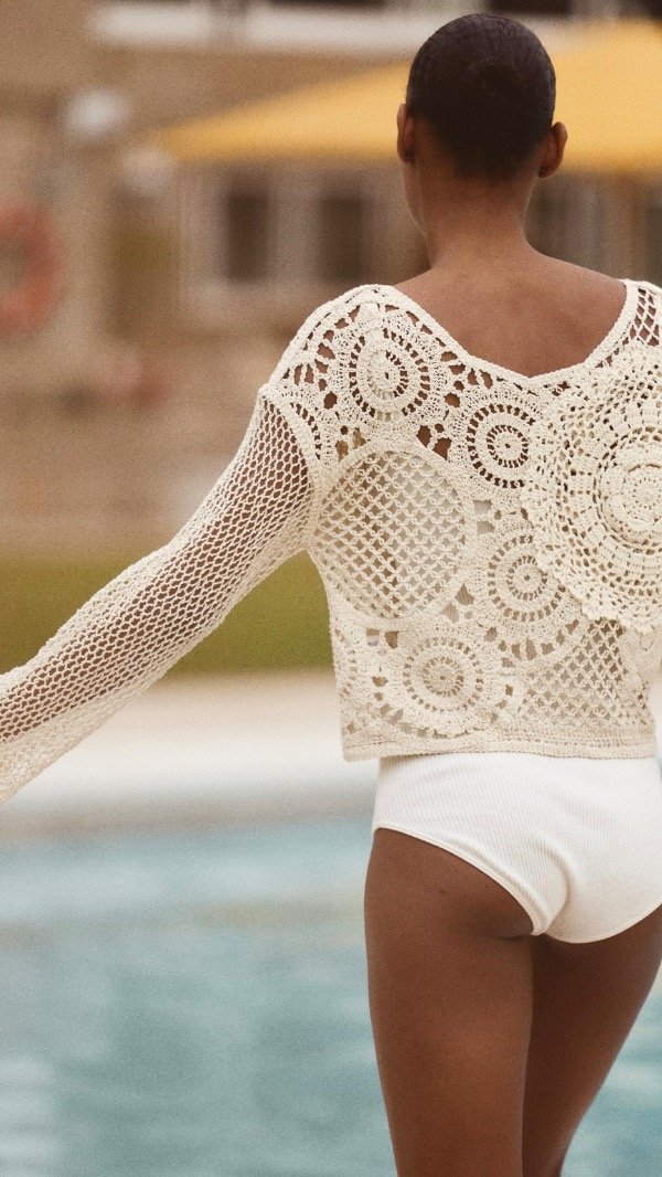 Producto - Top de crochet Zara TS - 6