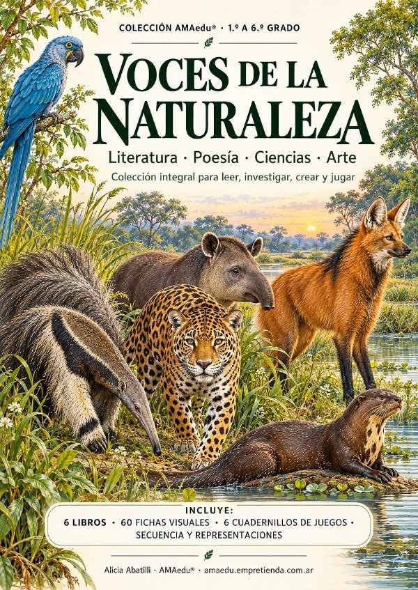 Producto - Colección VOCES DE LA NATURALEZA (Primero a Sexto Grado) - 0