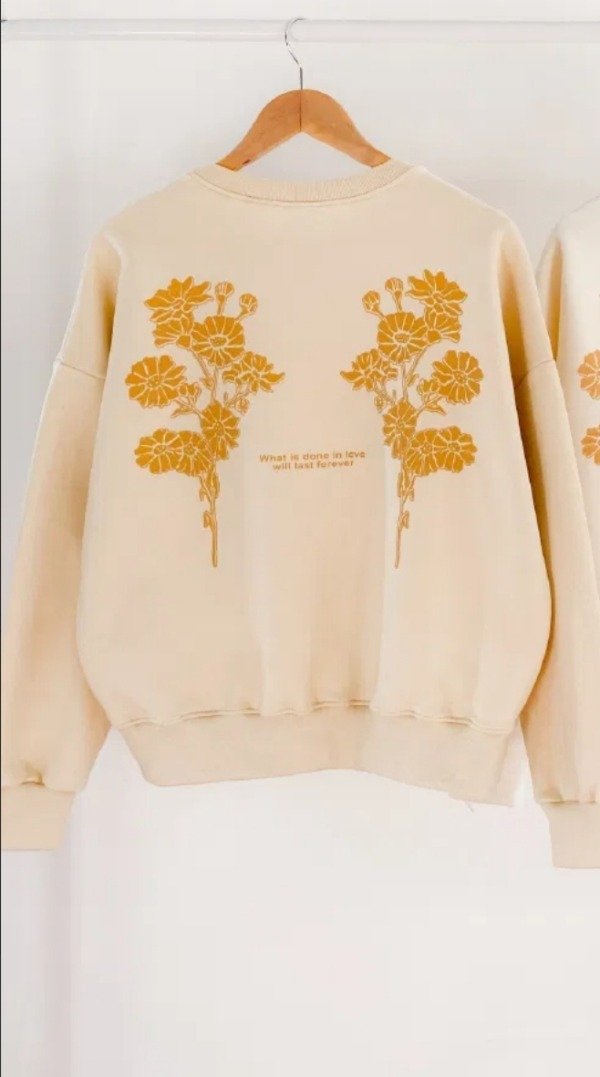 Producto - Buzo Lavanda Beige ( frizado )