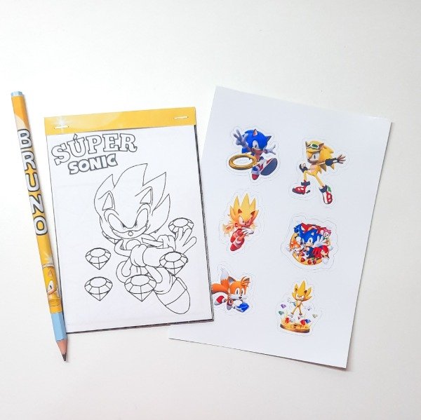 Producto - Libro actividades Súper sonic