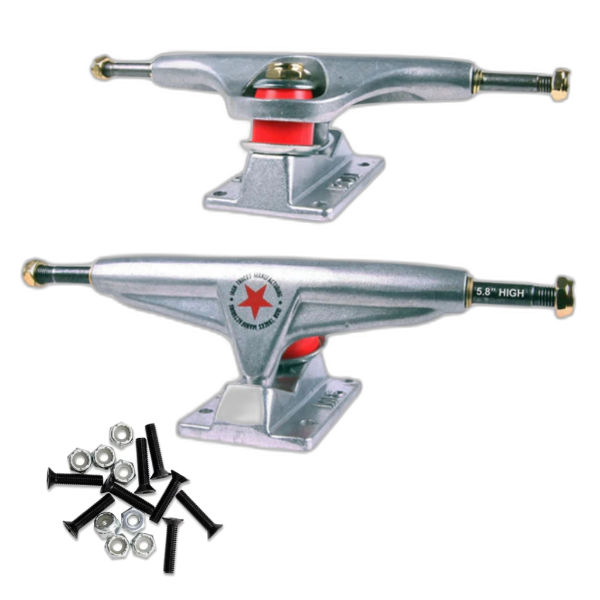 Producto - Trucks Skate Iron High 147mm p tabla 8.25 a 8,37 Importados - ENVÍO GRATIS
