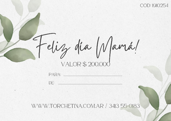 Producto - GIFT CARD 200.000