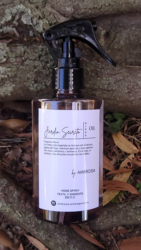 Producto - Jardín Secreto - Spray textil y ambiental