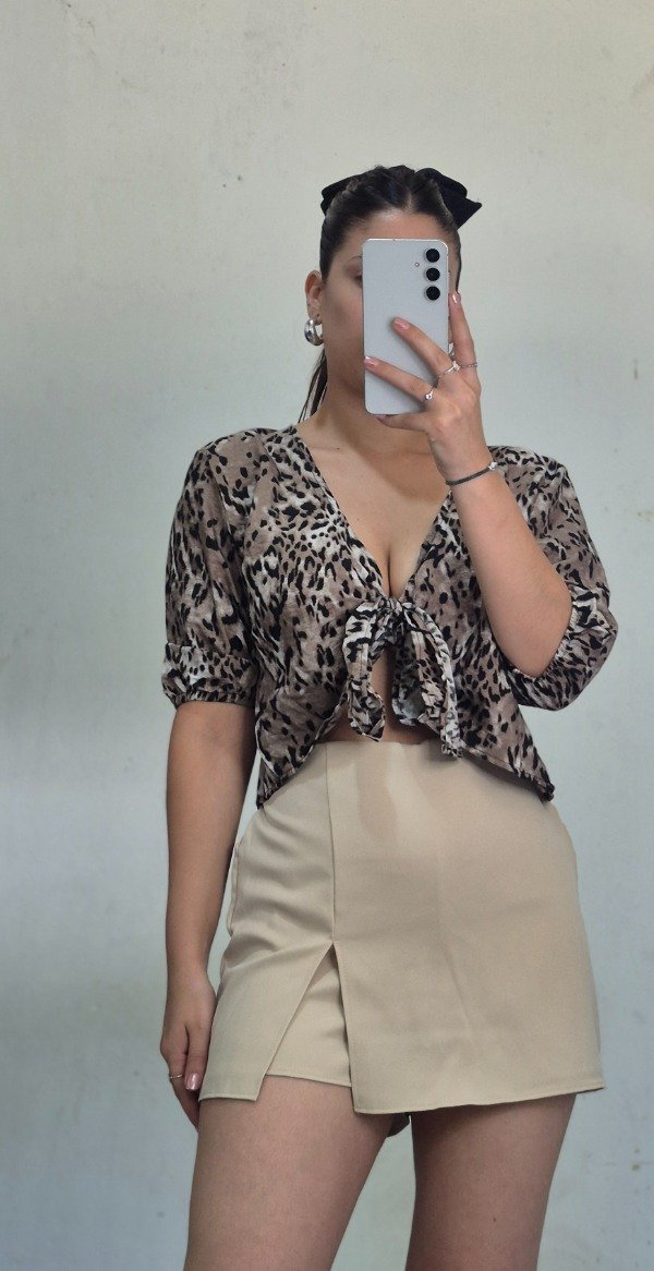 Producto - Short pollera Bali beig