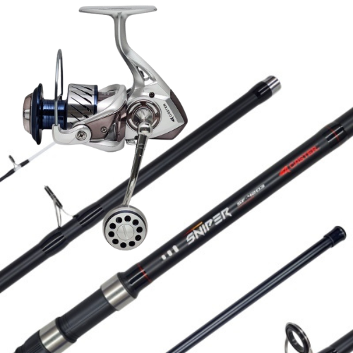 Producto - Combo Caña Sniper 4,20m + Reel Oceanic 6000