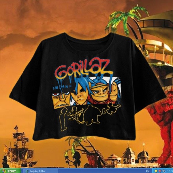 Producto - 2000s gorillaz - Pupera Oversize
