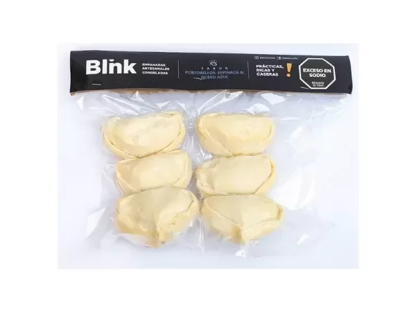Producto - Empanadas de Portobellos, espinaca y queso azul congelada x 6 unidades - Blink