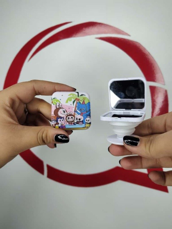Producto - POPSOCKET LABUBU - ESPEJO CUADRADO