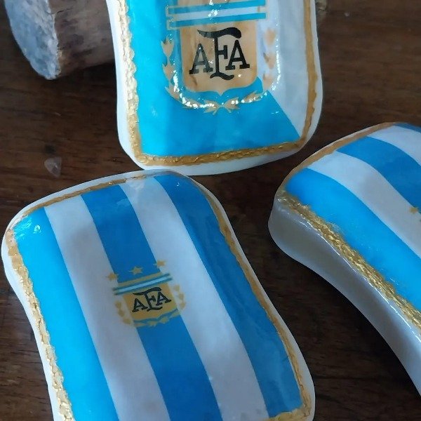 Producto - Caja de Jabón x 5 unidades diseño Fútbol