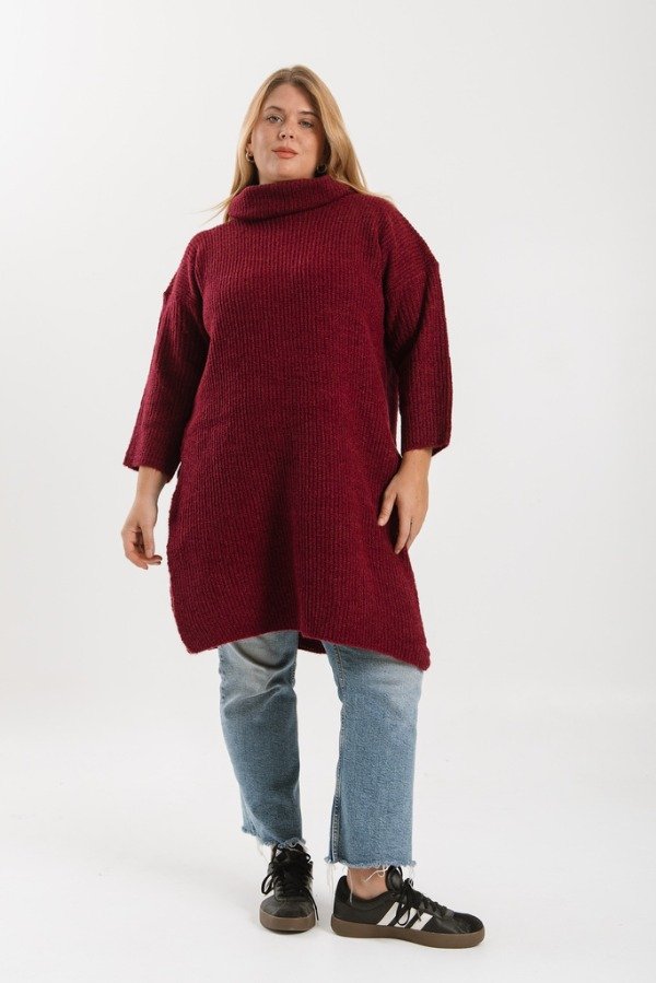 Producto - Maxi polera - hilo frisado