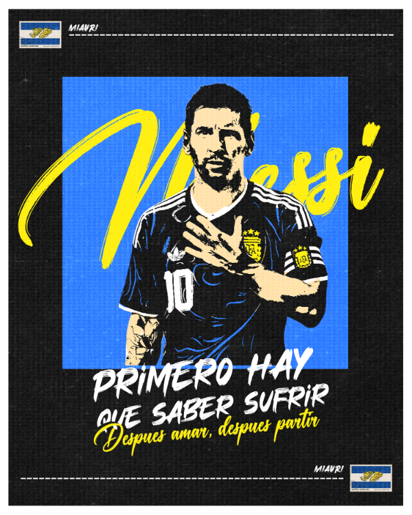 Producto - BUZO MESSI (PRIMERO HAY QUE SABER SUFRIR) - 1