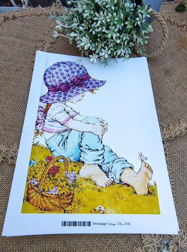 Producto - LAMINA PARA DECOUPAGE COD.D85