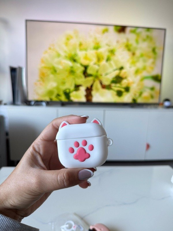 Producto - FUNDA PARA AIRPODS HUELLITA
