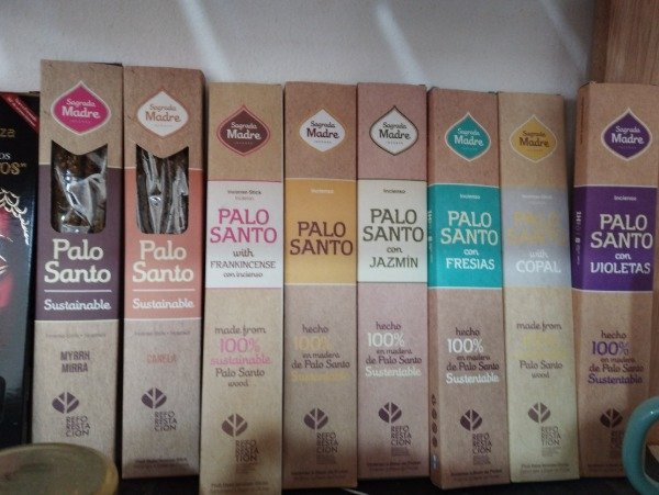 Producto - sahumerio con palo santo