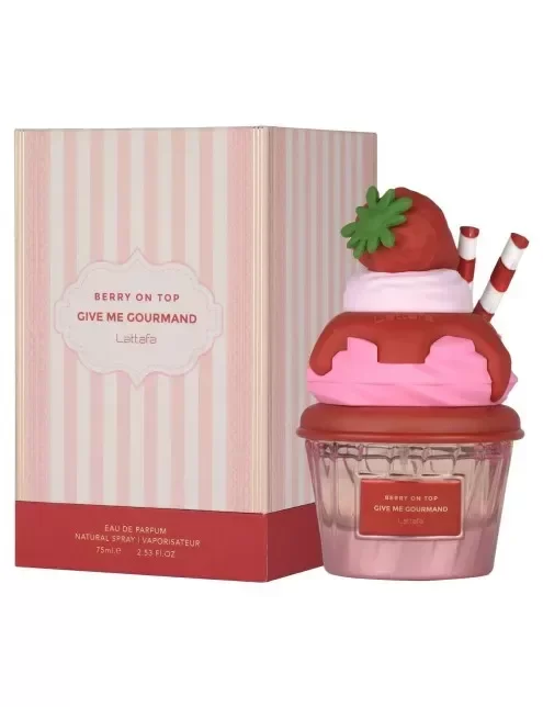 Producto - Lattafa Give Me Gourmand Berry On Top 75ml