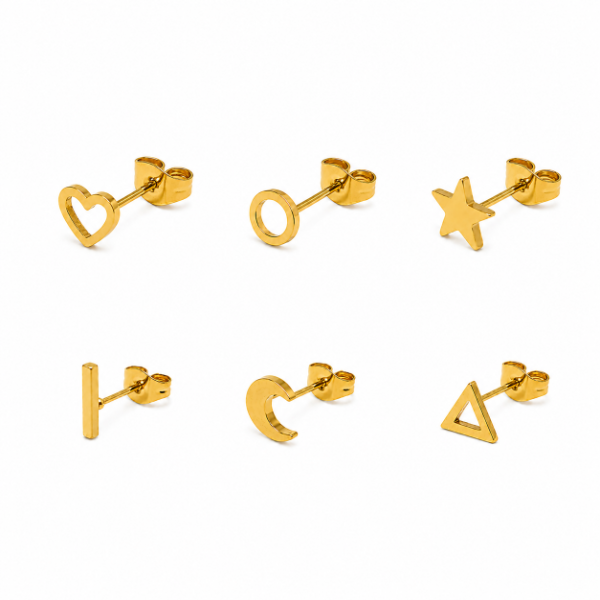 Producto - PACK MINIMALISTA DORADO - 6 UNIDADES