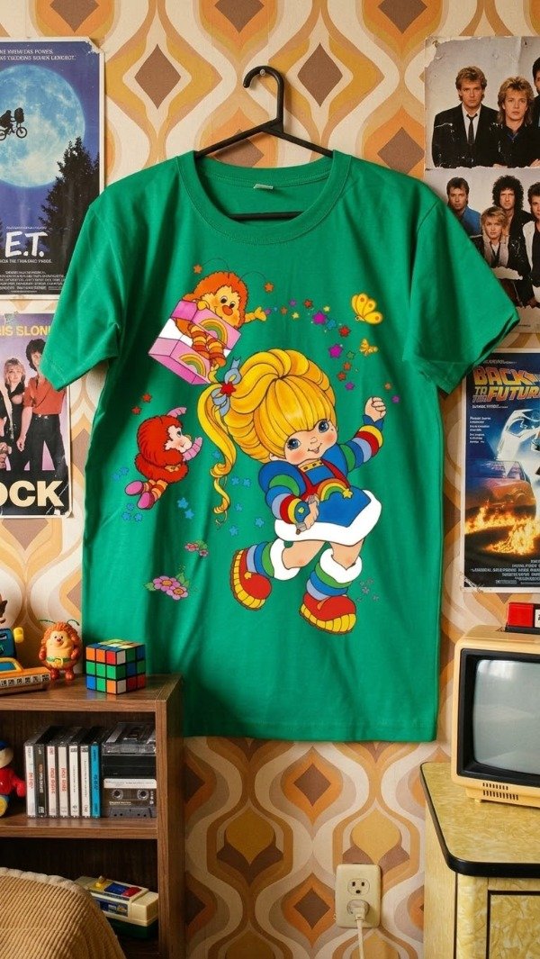 Producto - Remera Algodon Rainbow Brite Sparkle Varios Colores - 5