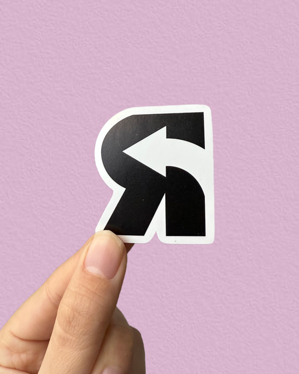 Producto - ERREWAY TOUR 2025 - Sticker Individual Rebelde Way