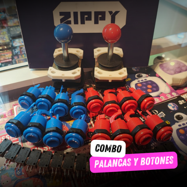 Producto - COMBO 2 PALANCAS Y 16 BOTONES CALIDAD PREMIUM