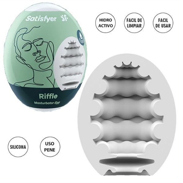Producto - Huevo - Masturbador Egg Single (Riffle)