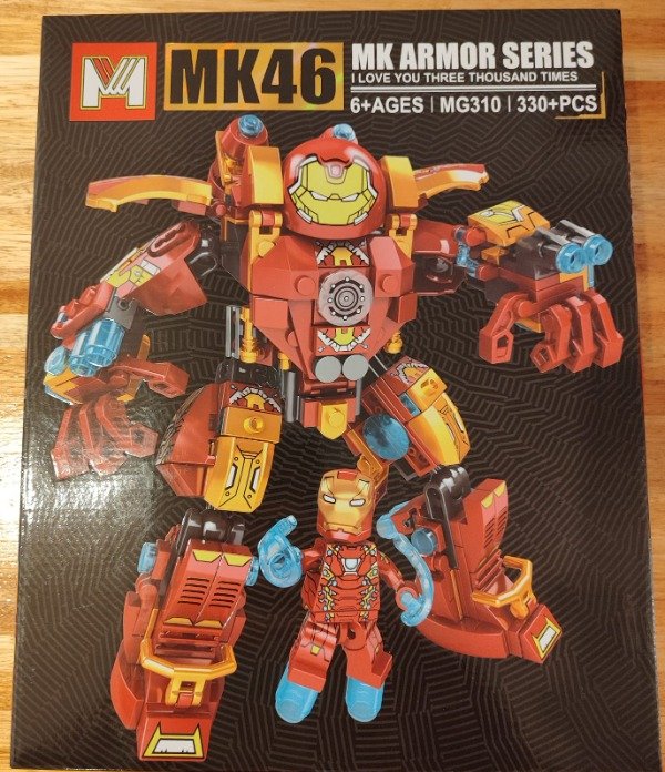 Producto - IRON MAN BLOQUES MAS DE 300 PIEZAS