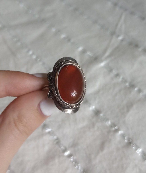 Producto - Anillo con Cornalina - 0