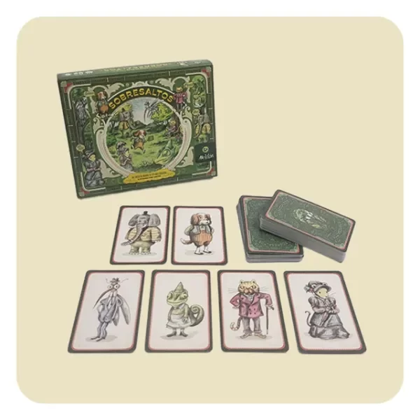 Producto - Sobresaltos - Juego de Cartas - Maldon - 2