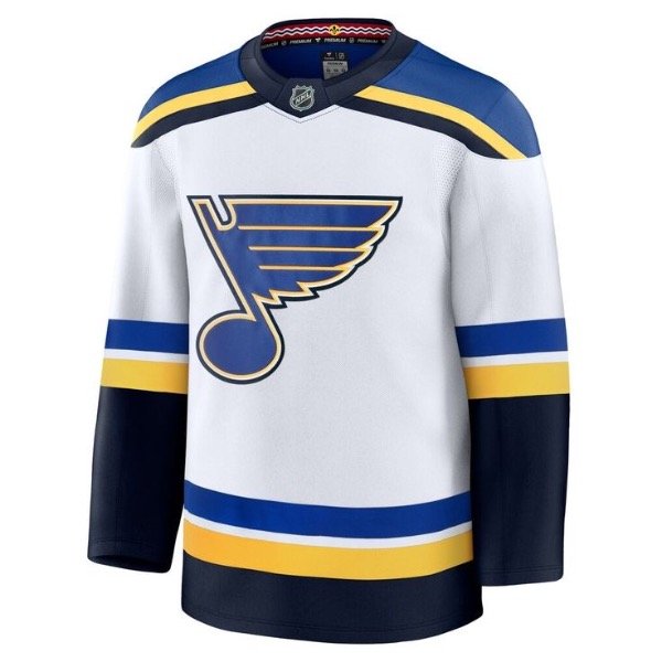 Producto - Jersey NHL St. Louis Blues Versión Alternativa #Blanca