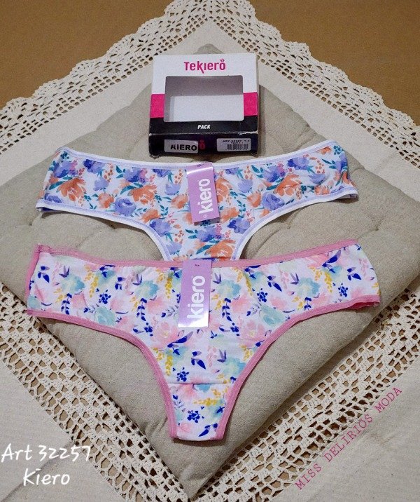 Producto - Pack X2 Bombachas Culoteless Kiero 32257 Talle 3